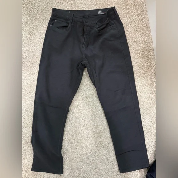 Faherty Stretch terry pant Black